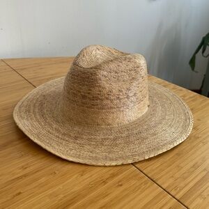 LACK OF COLOR | Palma Boater Hat in Natural | Size L-XL